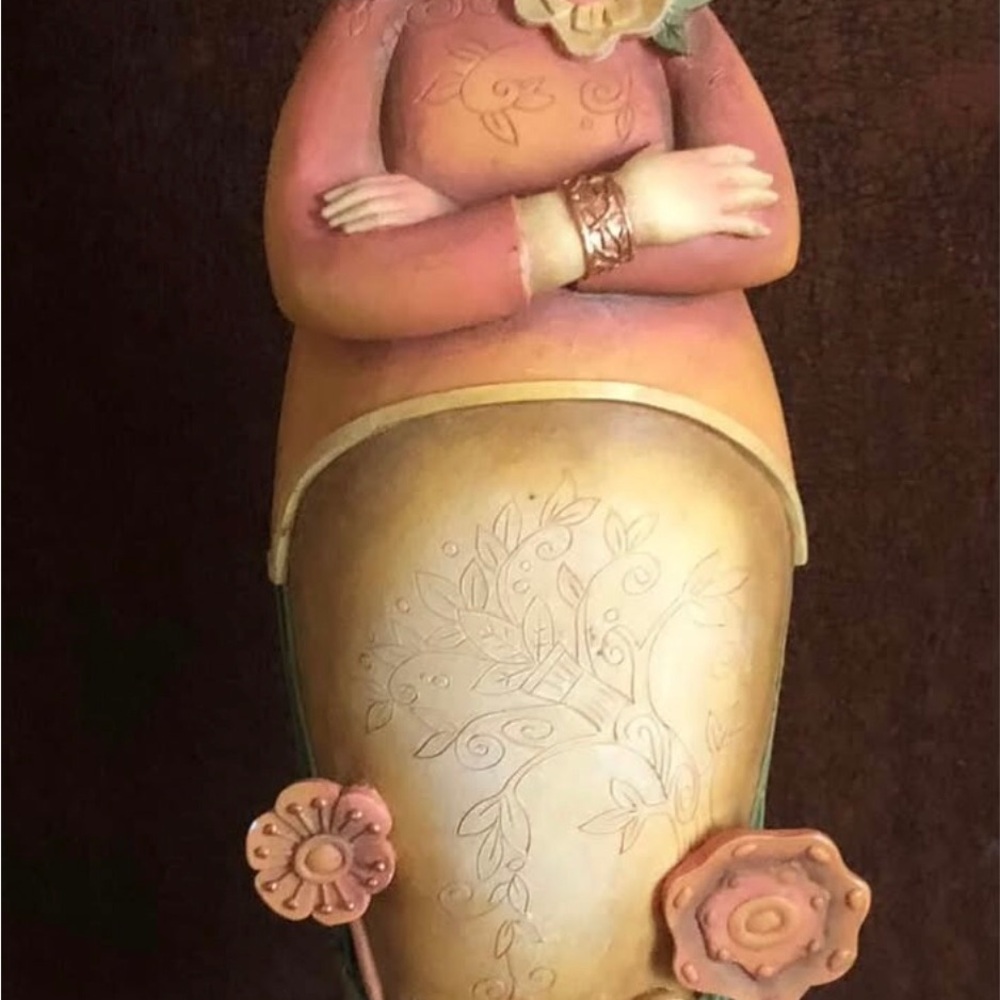 Blooming Wild by Karen Hahn Management Figurine 2003 Enesco